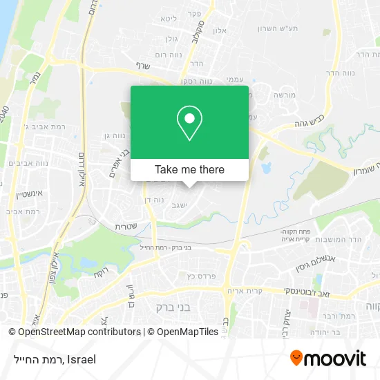 Карта רמת החייל
