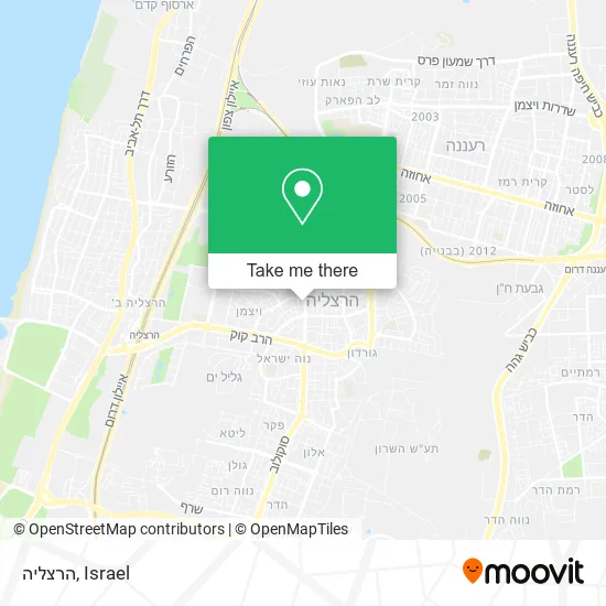 Карта הרצליה