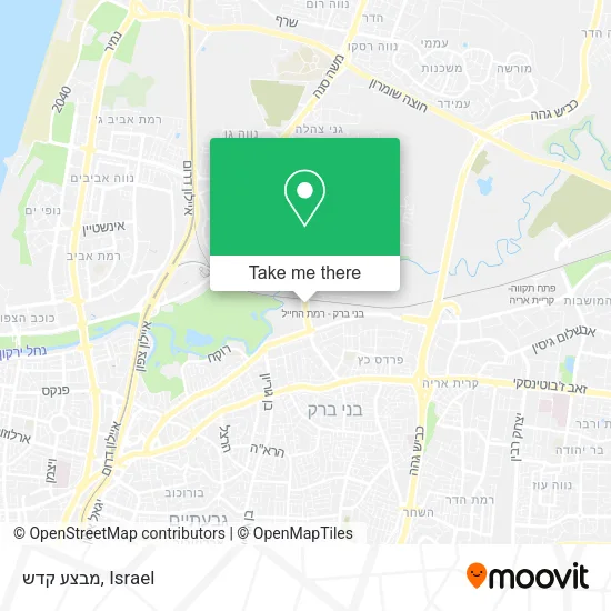 Карта מבצע קדש