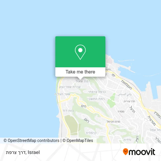 Карта דרך צרפת