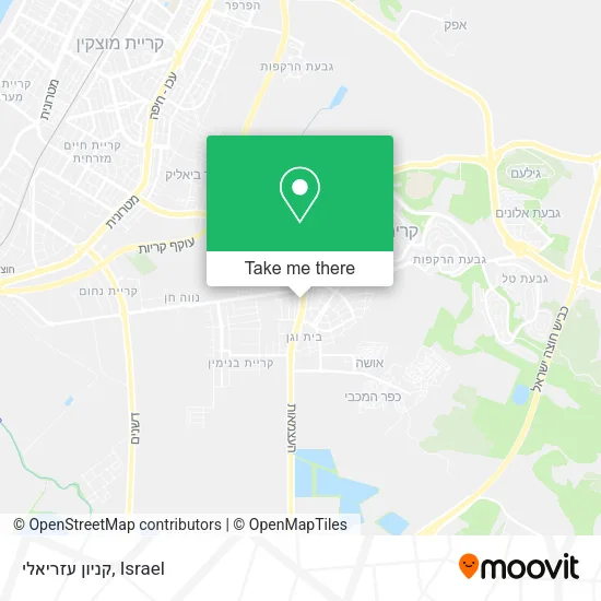 Карта קניון עזריאלי