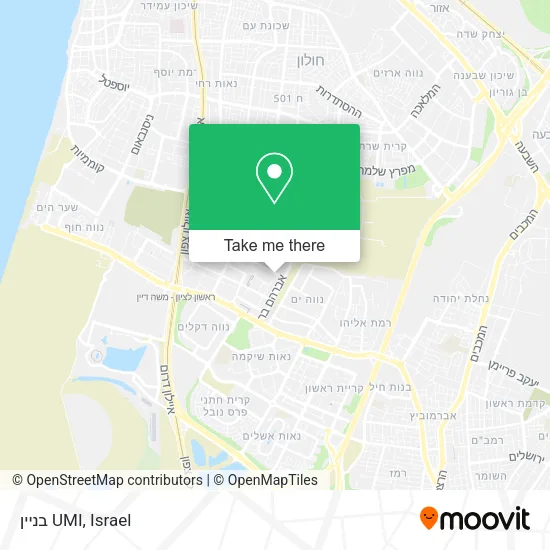 Карта בניין UMI