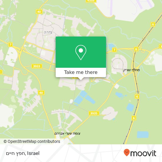 חפץ חיים map