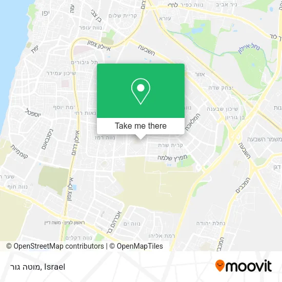 Карта מוטה גור