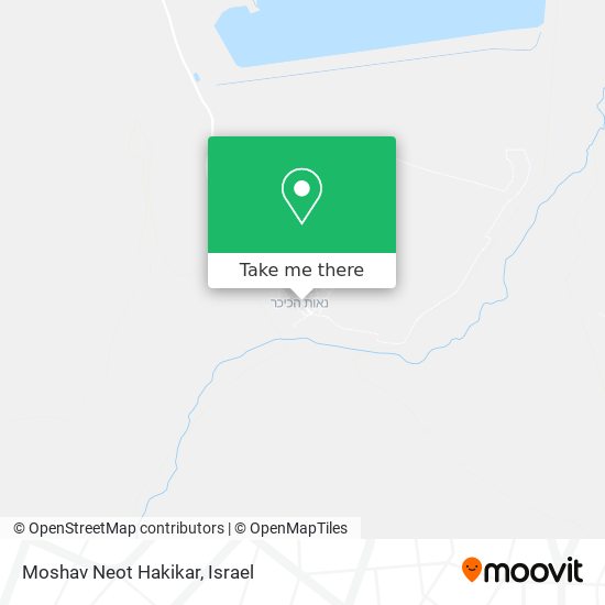 Карта Moshav Neot Hakikar