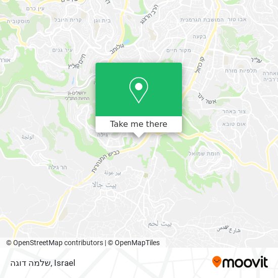 שלמה דוגה map