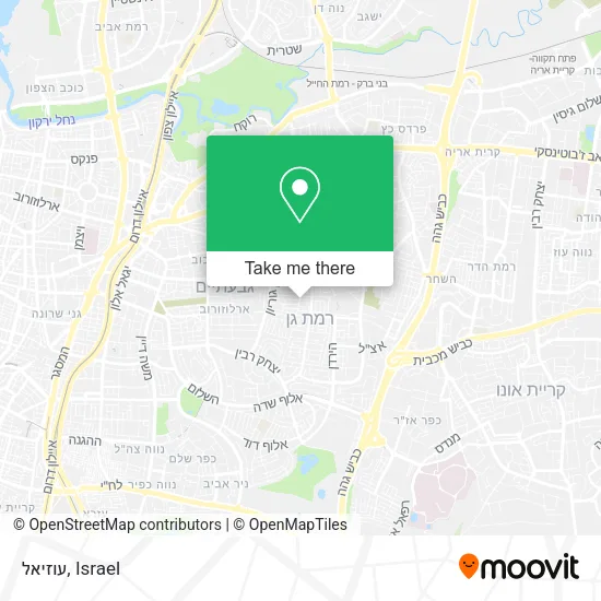 Карта עוזיאל