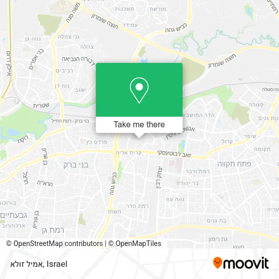 Карта אמיל זולא