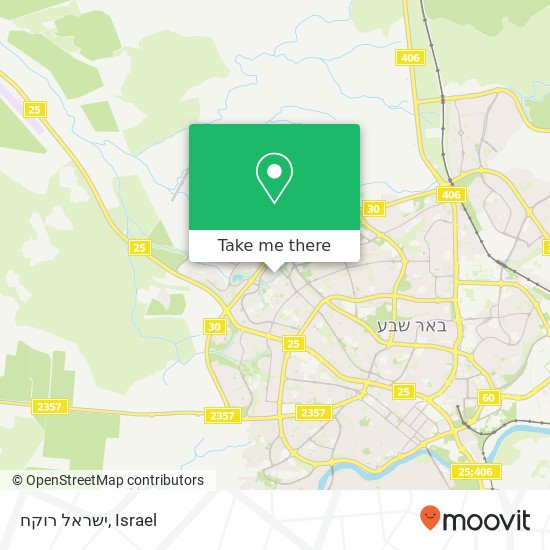 ישראל רוקח map