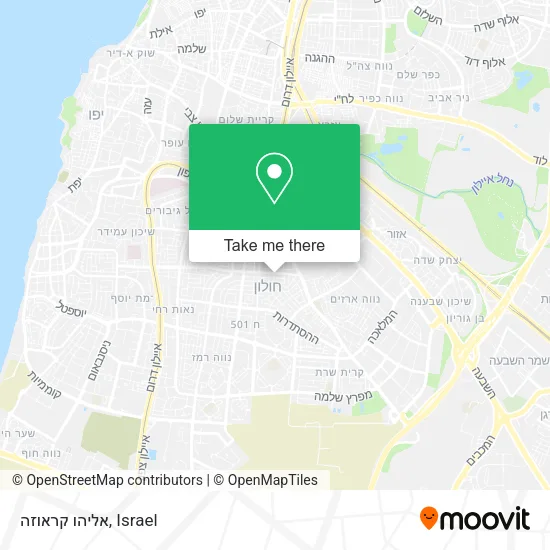Карта אליהו קראוזה