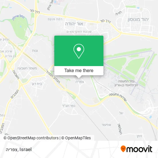 Карта צפריה