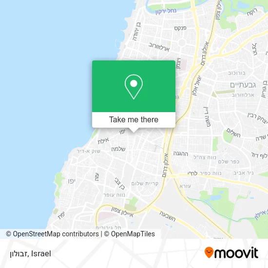 Карта זבולון