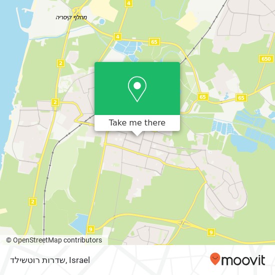 שדרות רוטשילד map