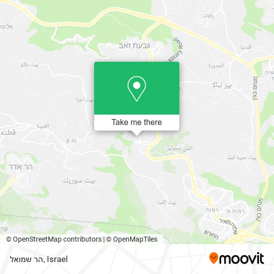 Карта הר שמואל