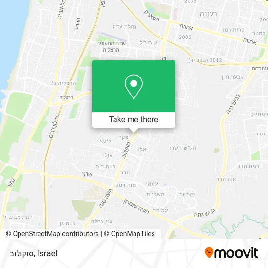 Карта סוקולוב