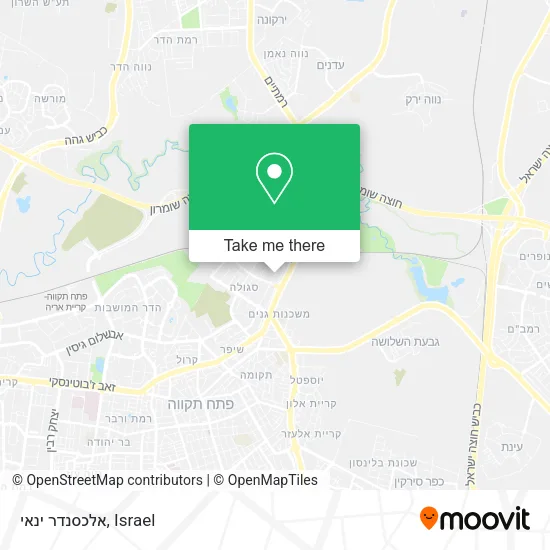 Карта אלכסנדר ינאי