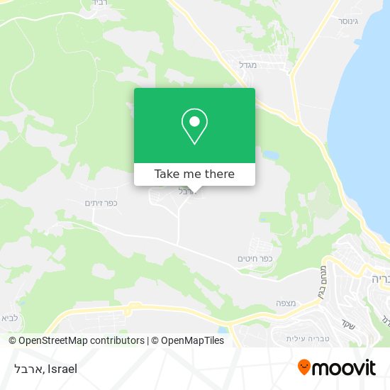 ארבל map