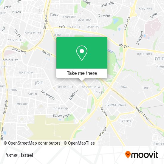 Карта ישראל