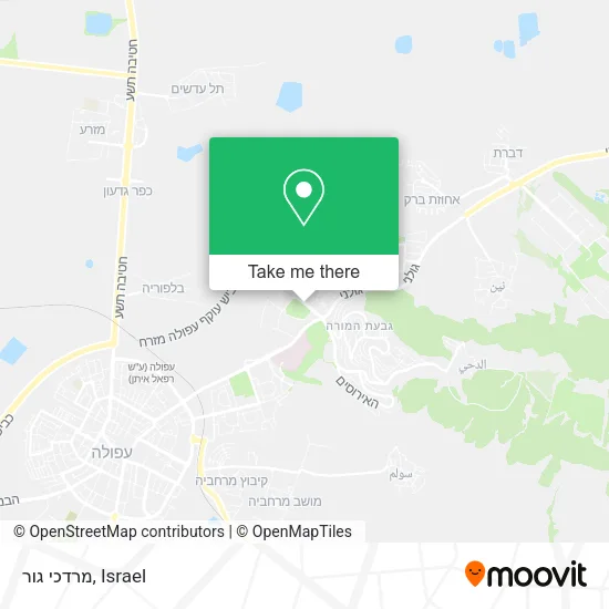 Карта מרדכי גור
