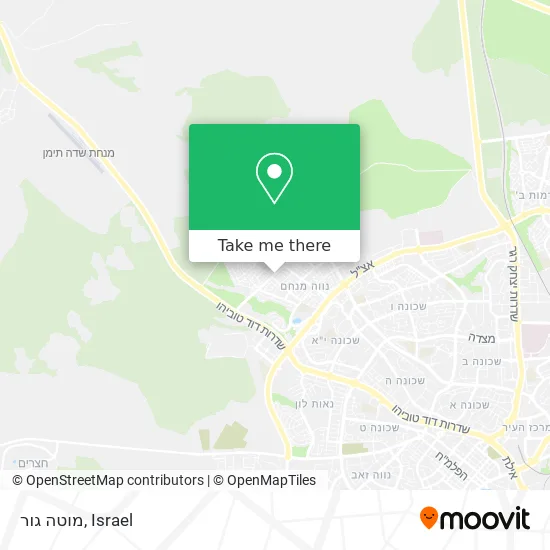 Карта מוטה גור