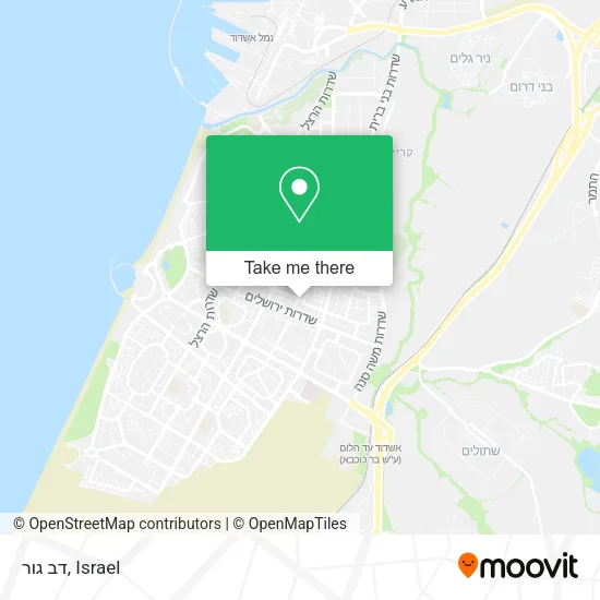 Карта דב גור