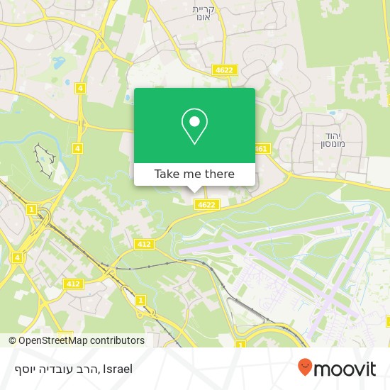 הרב עובדיה יוסף map