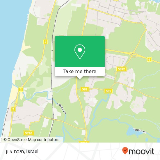 חיבת ציון map