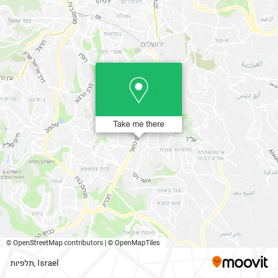 Карта תלפיות