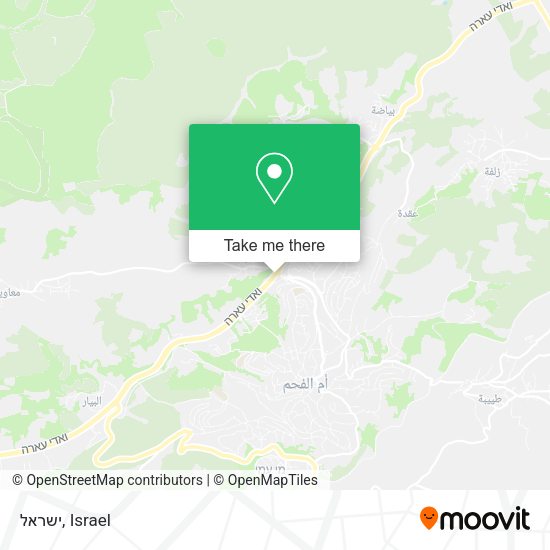 Карта ישראל