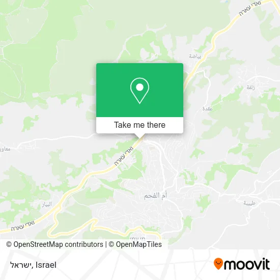 Карта ישראל