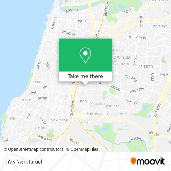 יגאל אלון map