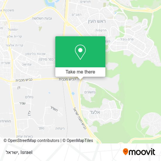 Карта ישראל