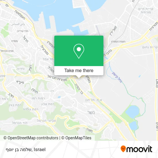 Карта שלמה בן יוסף