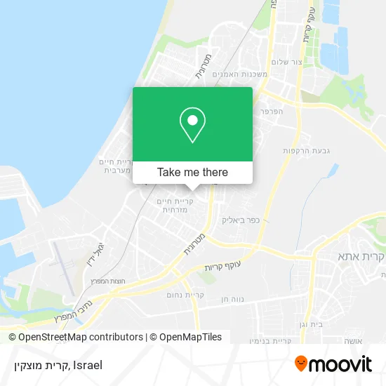 Карта קרית מוצקין