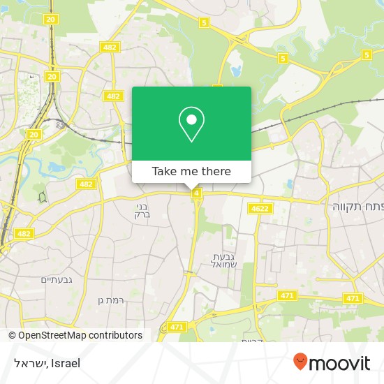 Карта ישראל