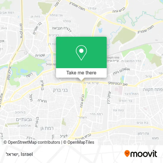 Карта ישראל