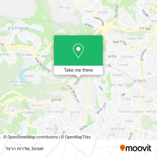 Карта שדרות הרצל