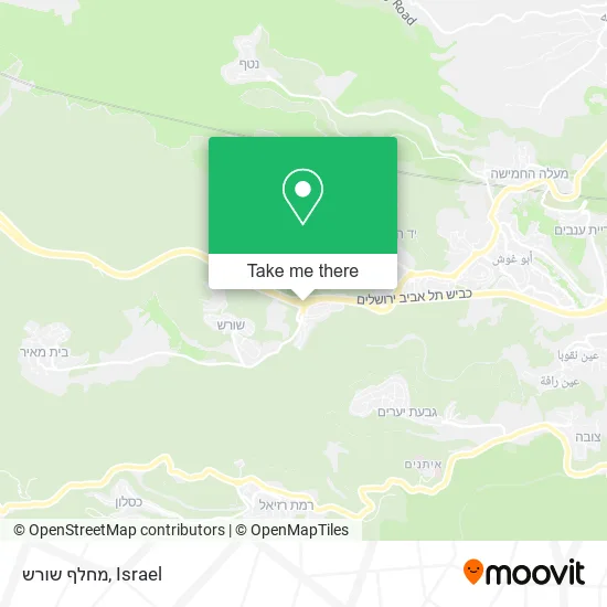 Карта מחלף שורש