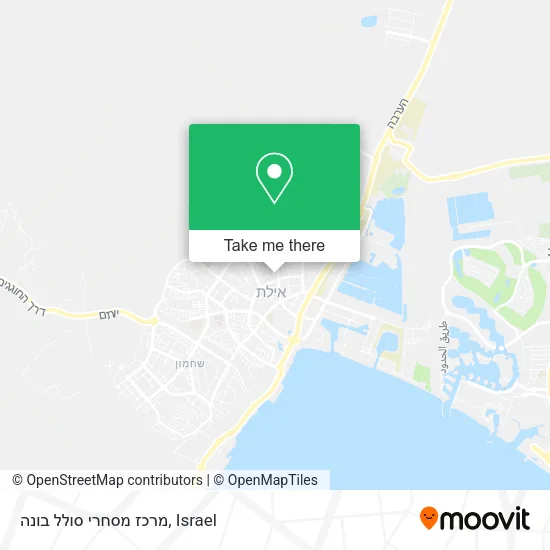 Карта מרכז מסחרי סולל בונה
