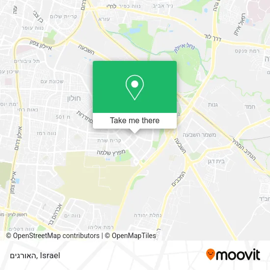 Карта האורגים
