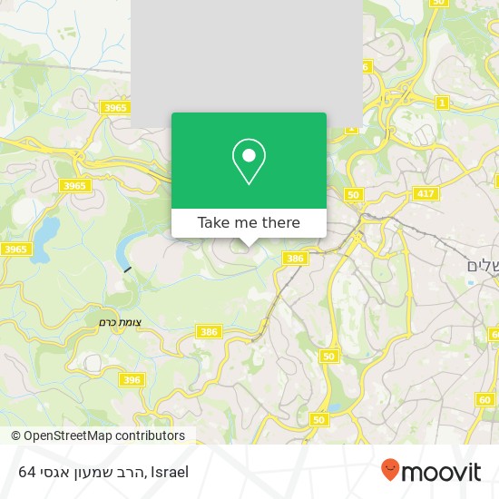 הרב שמעון אגסי 64 map
