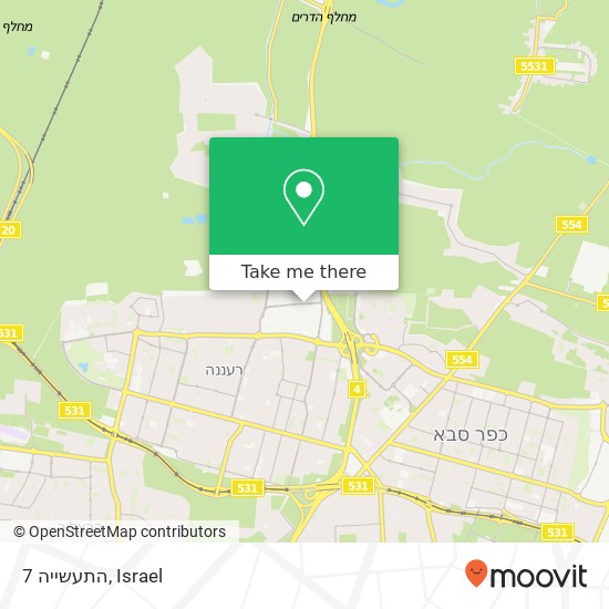 התעשייה 7 map