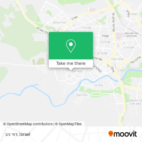 דוד ניב map