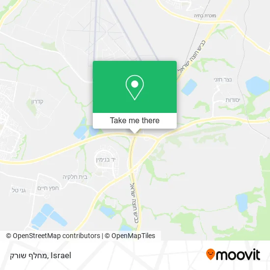 Карта מחלף שורק