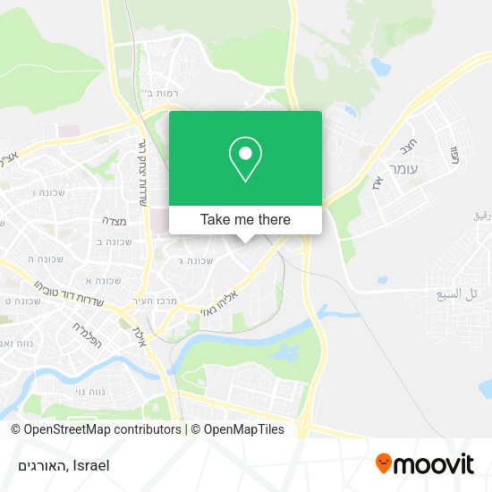 Карта האורגים