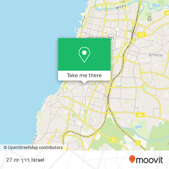 דרך יפו 27 map