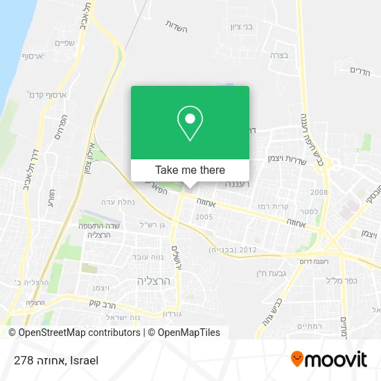 Карта אחוזה 278