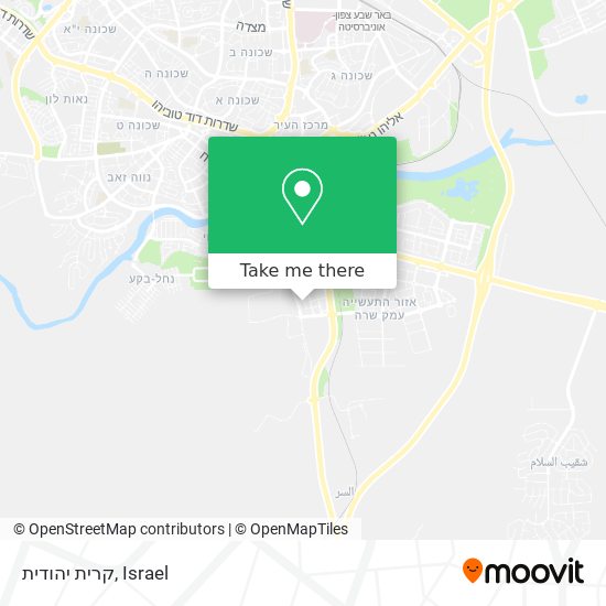 Карта קרית יהודית