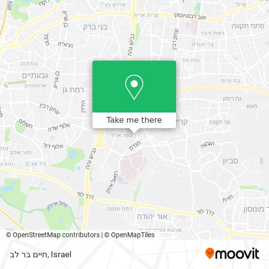 Карта חיים בר לב