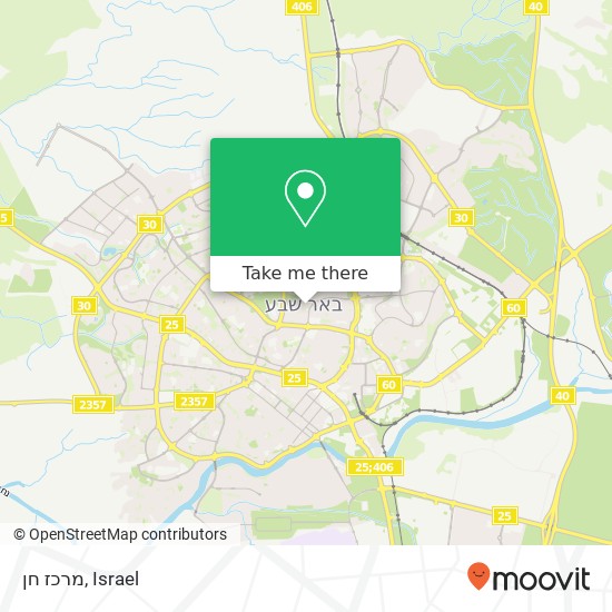 מרכז חן map